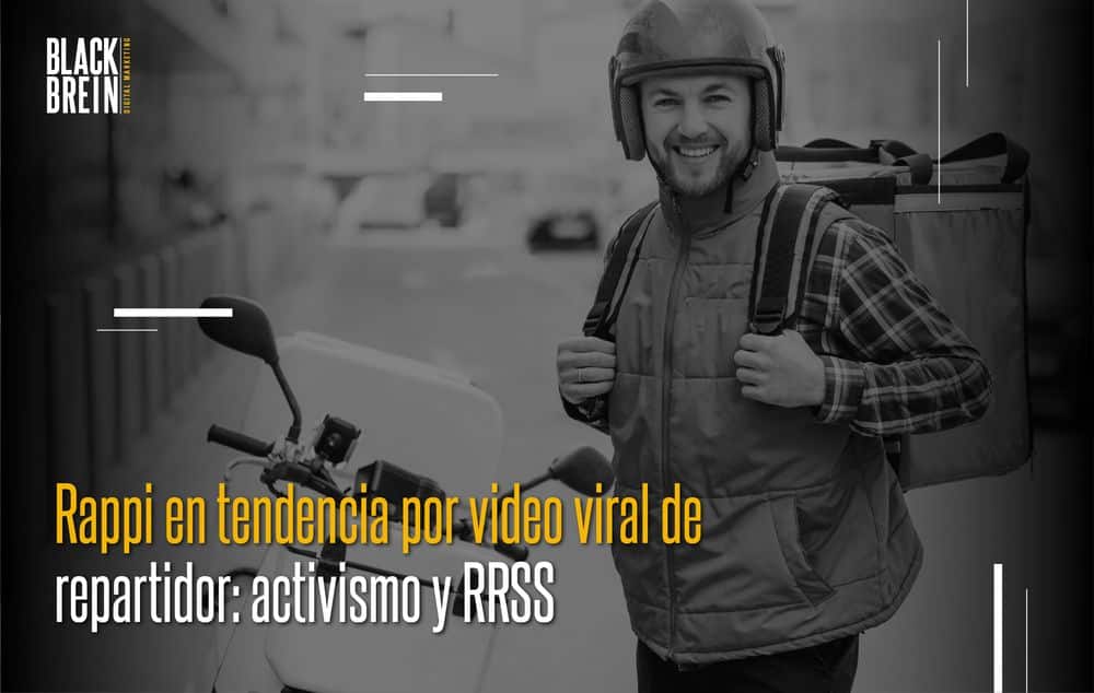 Rappi en tendencia por video viral de repartidor: activismo y RRSS